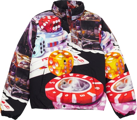 Supreme casino down jacket hotsell