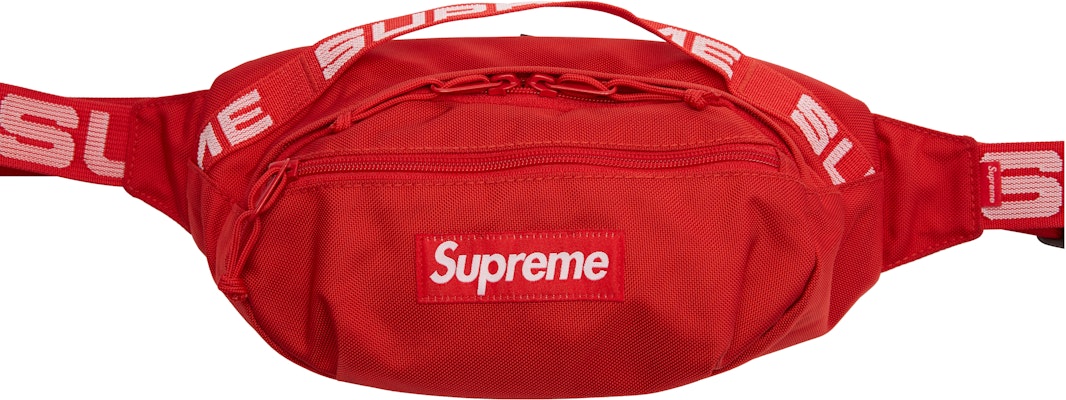 Supreme SS18 Waist Bag Red Buy Supreme SS18 Waist Bag Red