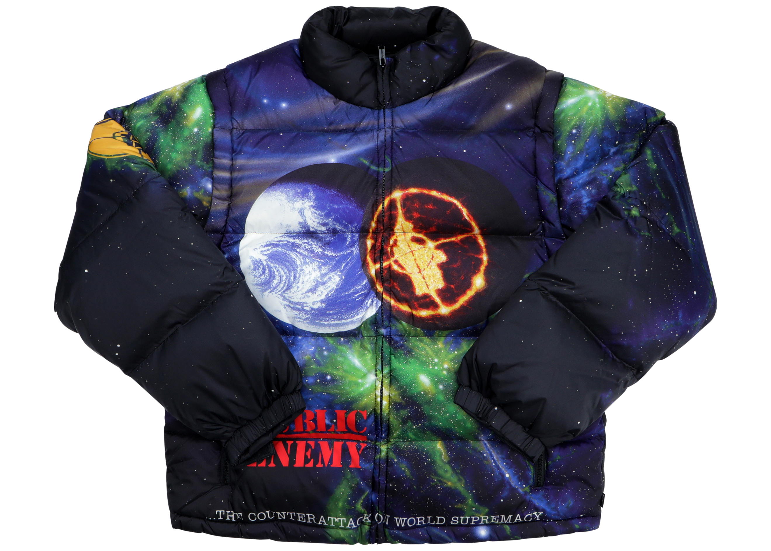 Buy Jaket Puffy Multi Supreme UNDERCOVER/Public Enemy