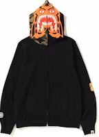 Bape SS19 Tiger Full Zip Hoodie Black Bape SS19 Tiger Full Zip Hoodie Black