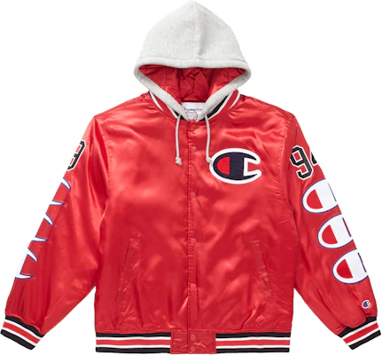 Champion varsity jacket on sale