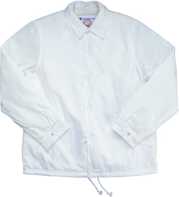 White champion 2025 coach jacket