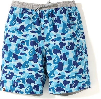 Bape ABC Reversible Shorts Grey Blue Order Bape ABC Reversible Shorts Grey Blue