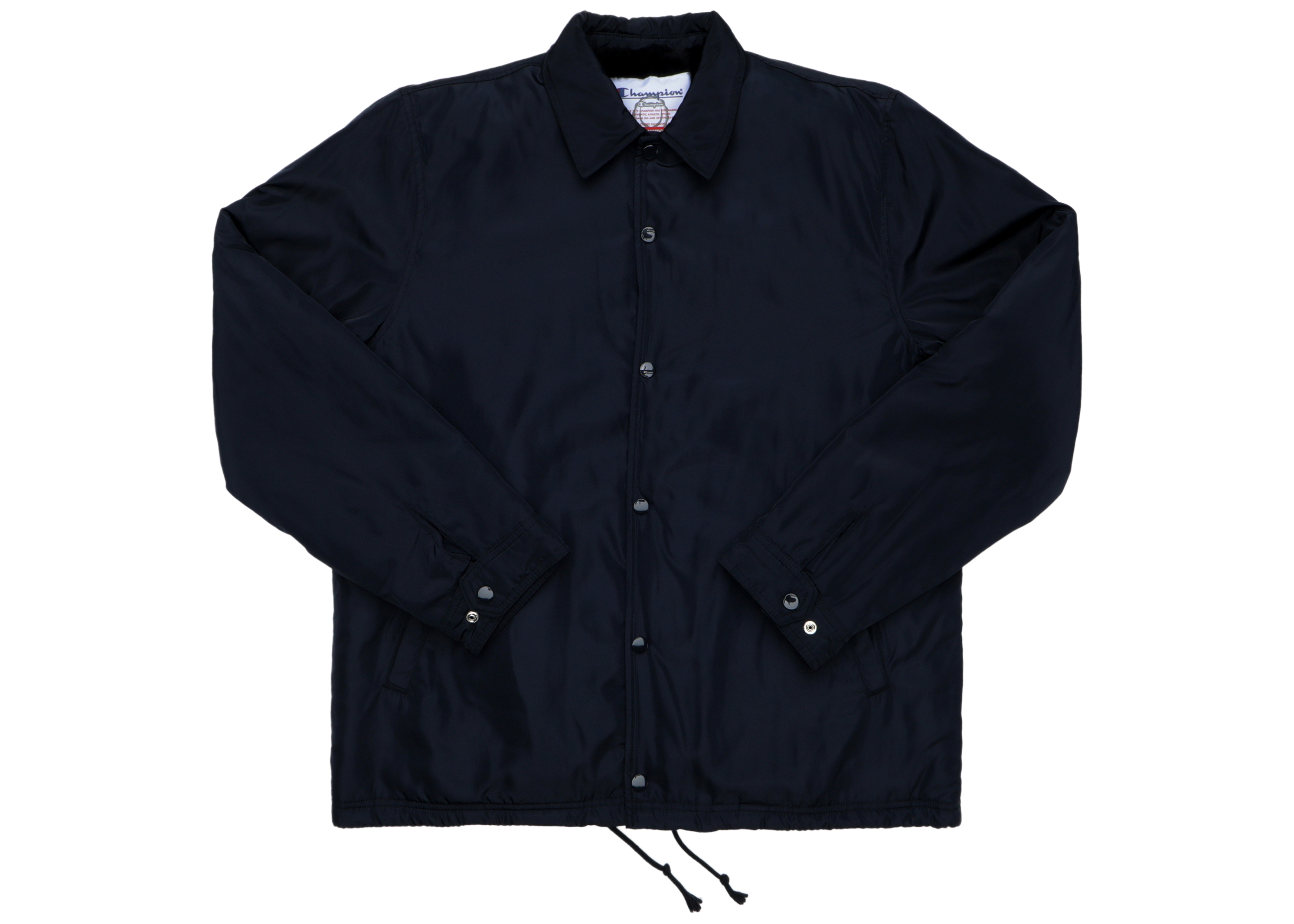 Buy Jaket Coach Hitam Label Supreme Champion