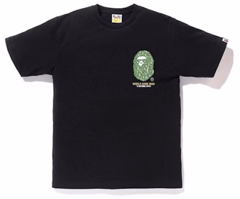 BAPE City Tokyo Kanji Tee Black Buy BAPE City Tokyo Kanji Tee Black