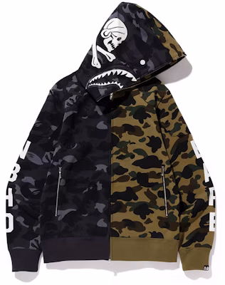 Bape x nbhd shark discount hoodie