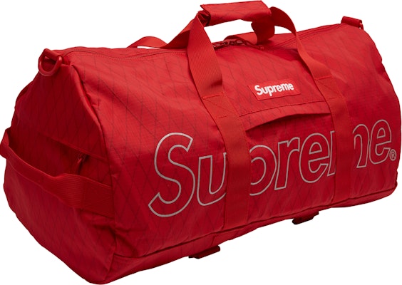 Supreme FW18 Duffle Bag Red Order Supreme FW18 Duffle Bag Red