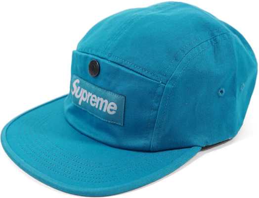 Supreme snap button pocket top camp cap