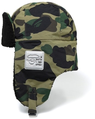 Bape 1st Camo Boa Trooper Cap Green Order Bape 1st Camo Boa Trooper Cap Green