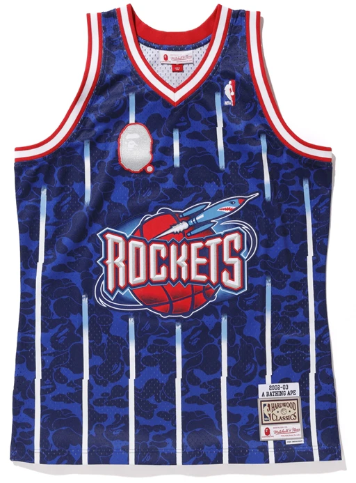 Rockets bape deals jersey