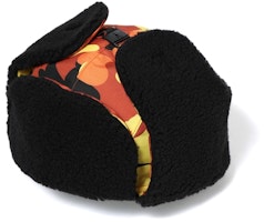 Bape 1st Camo Boa Trooper Cap Orange Bape 1st Camo Boa Trooper Cap Orange