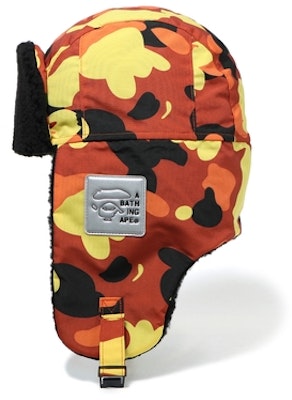 Bape 1st Camo Boa Trooper Cap Orange Order Bape 1st Camo Boa Trooper Cap Orange