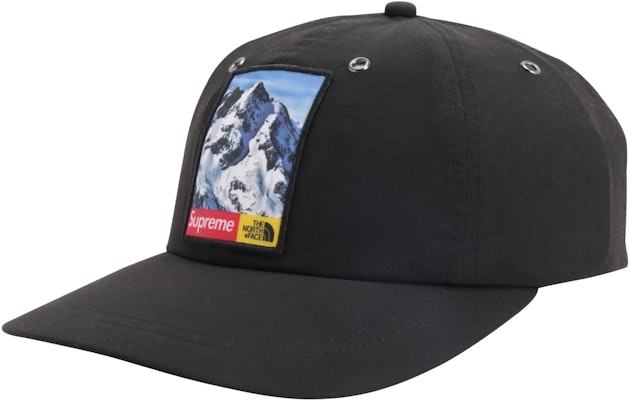 Supreme The North Face Mountain 6 Panel Hat Black Novelship