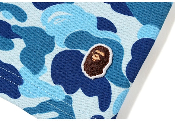 Bape ABC One Point Sweatshorts Blue Order Bape ABC One Point Sweatshorts Blue