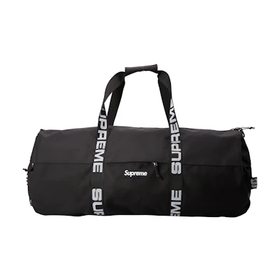 Supreme SS18 Duffle Bag Black