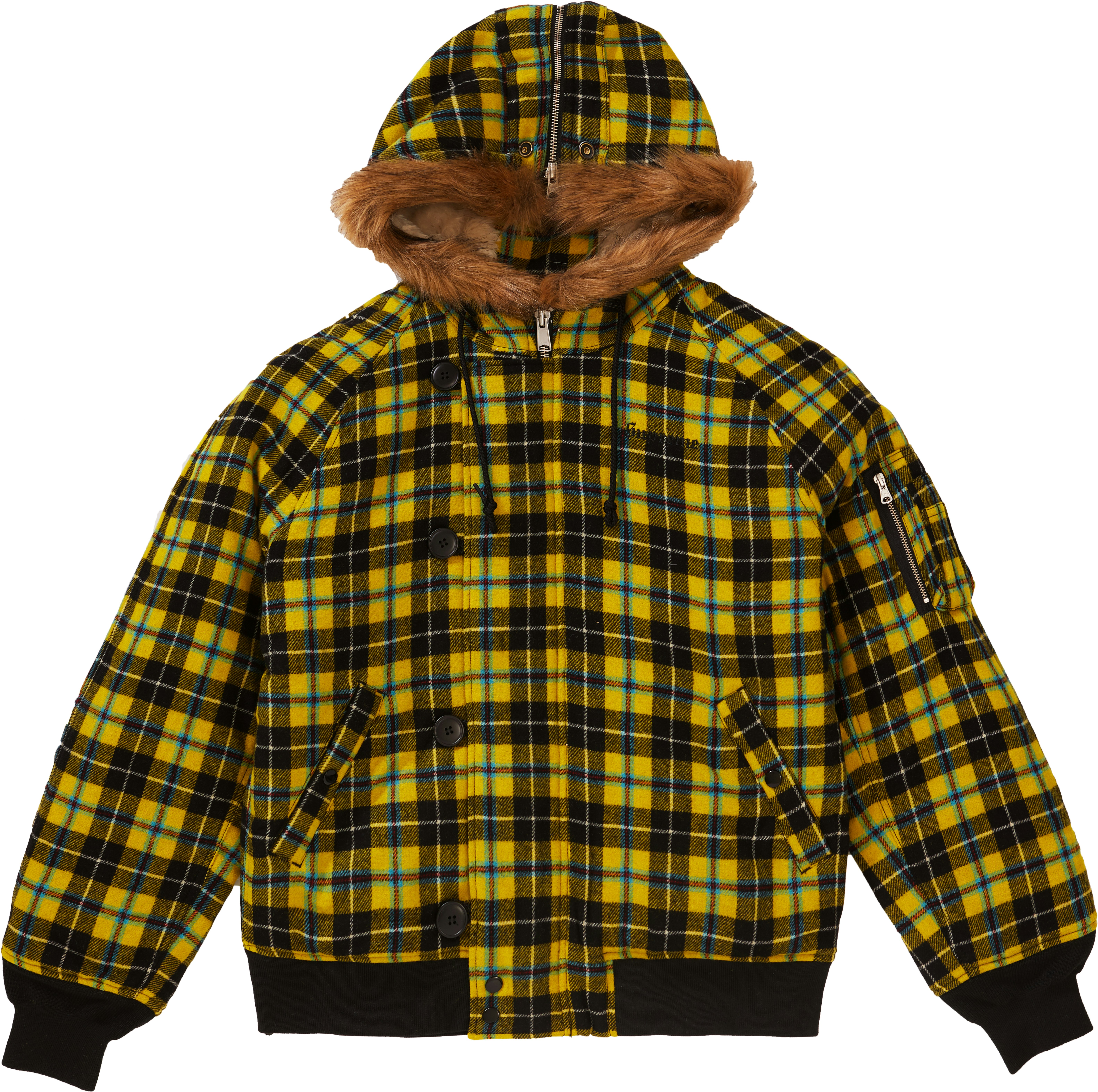 Supreme sales checkered jacket