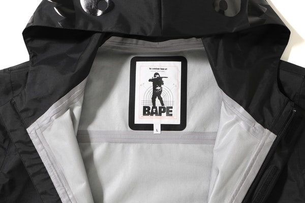 Bape 3 Layer Shark Hoodie Jacket Black - Novelship