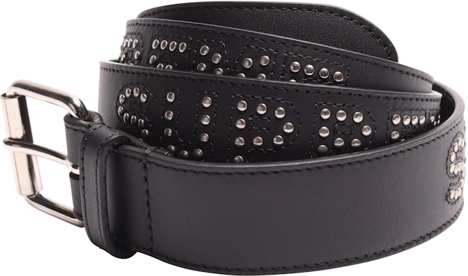 Supreme Studded Logo Belt Black Buy Supreme Studded Logo Belt Black