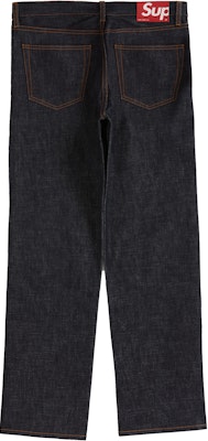 Supreme top slim jeans