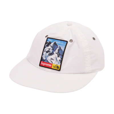 Supreme The North Face Mountain 6 ‘Panel Hat White