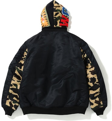 Bape Shark MA ‘1 Hoodie Black Order Bape Shark MA ‘1 Hoodie Black