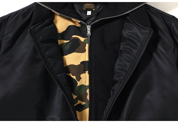 Bape Shark MA ‘1 Hoodie Black Lookbook Bape Shark MA ‘1 Hoodie Black