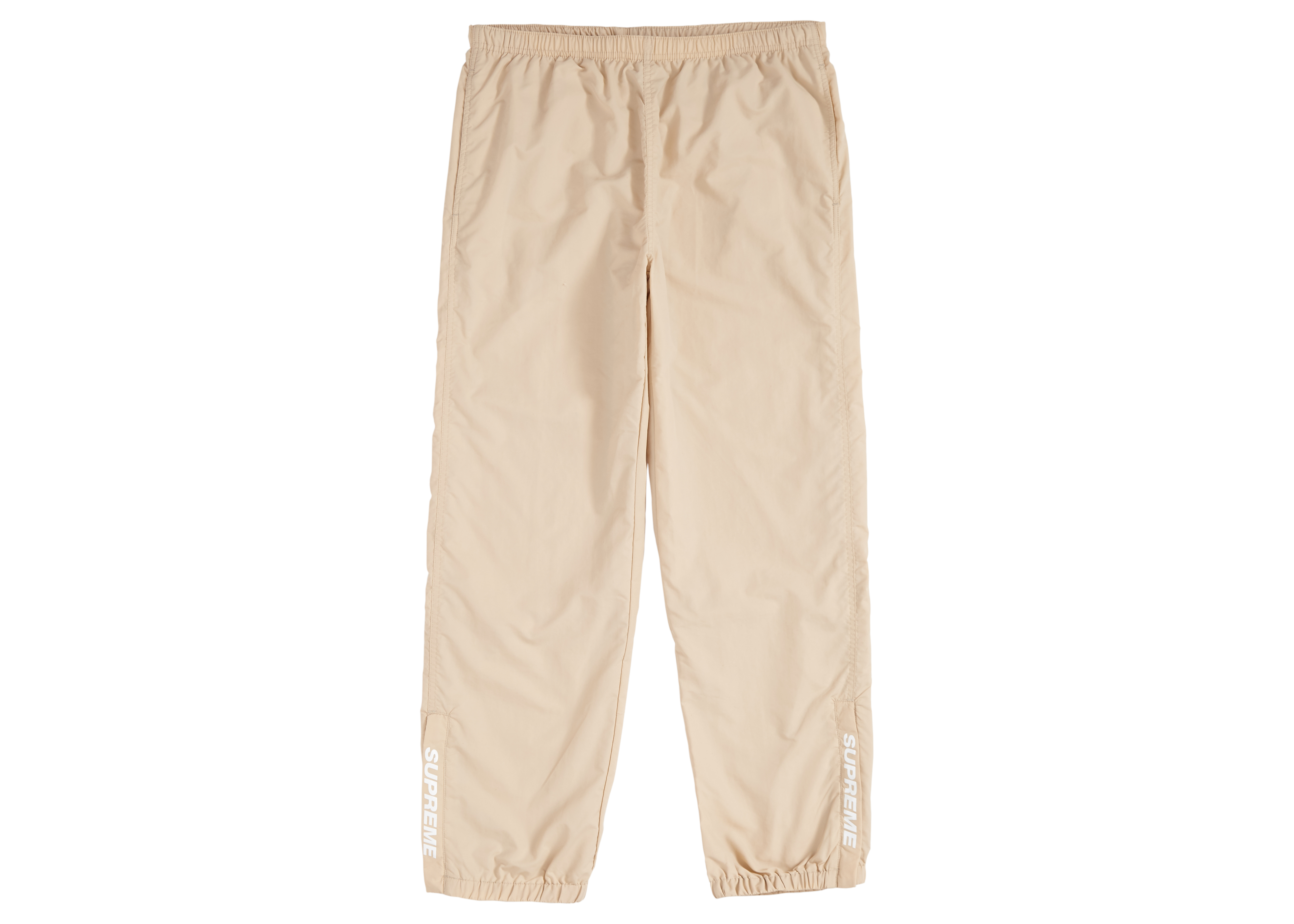 Supreme FW18 Warm Up Pant Light Tan - Novelship