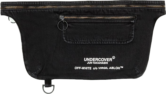 Off-White Undercover Denim Hip Sack Black/Multicolor Buy Off-White Undercover Denim Hip Sack Black/Multicolor