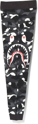 Bape City Camo Side Shark Slim Sweat Pants Black Order Bape City Camo Side Shark Slim Sweat Pants Black