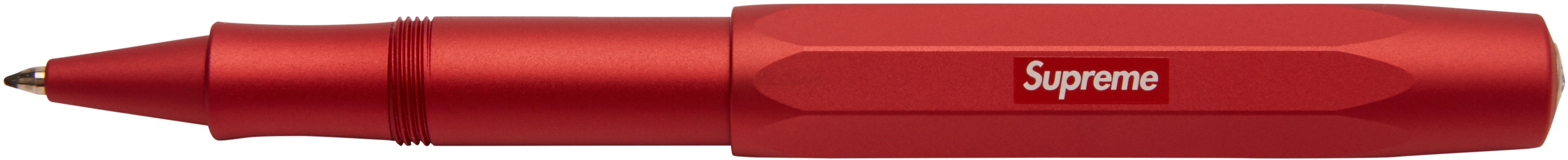 supreme-kaweco-al-sport-ballpoint-pen-red