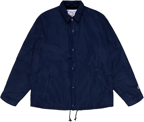 Supreme Champion Label Coaches Jacket Navy Novelship