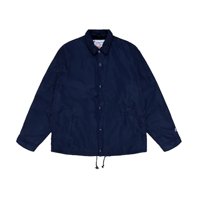 Supreme Champion Label Coaches Jacket Navy