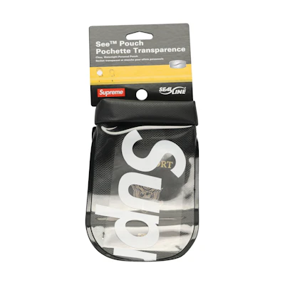 Supreme SealLine See Pouch Large Black