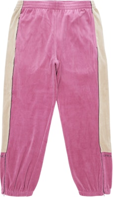 Supreme Velour Track Pant Pink Novelship