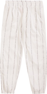Supreme reflective text track pant online