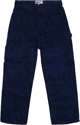 Supreme CDG Comme Des Garcons SHIRT Canvas Painter Pant Navy
