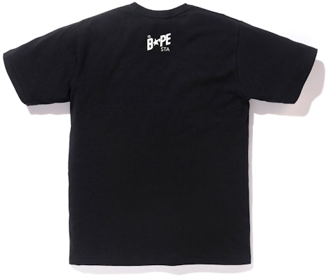 BAPE Bapesta One Point Tee Black Order BAPE Bapesta One Point Tee Black