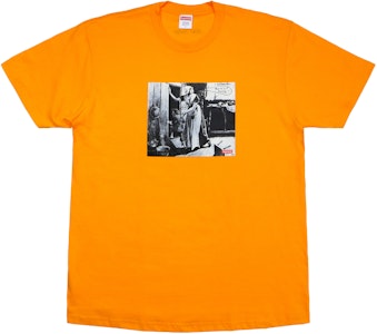 Supreme Mike Kelley 躲避印第安人T恤亮橙色 Buy Supreme Mike Kelley 躲避印第安人T恤亮橙色