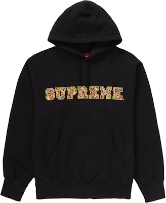 Supreme Jewels Hooded Sweatshirt Black