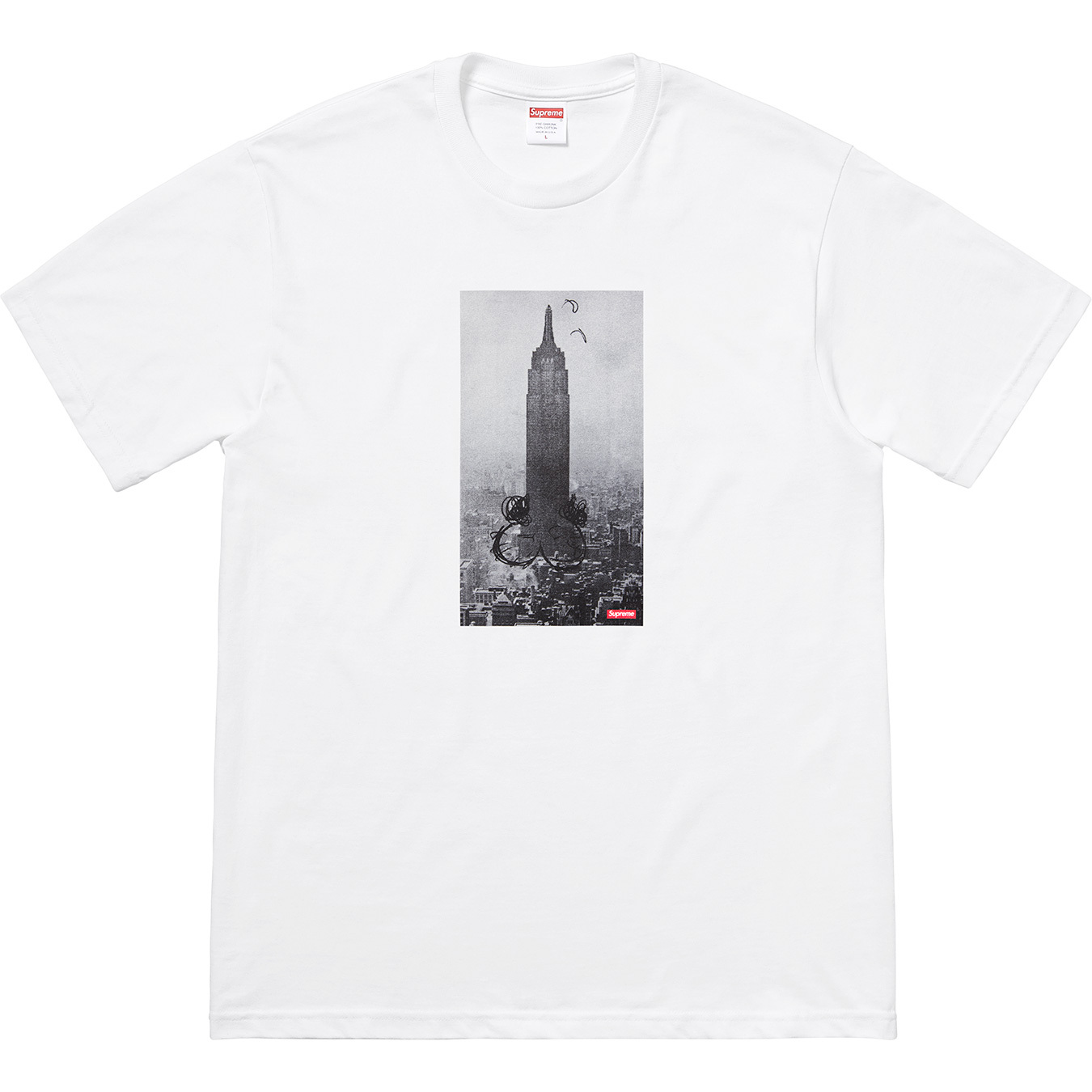 Buy Supreme Mike Kelley The Empire State Baju-T Putih