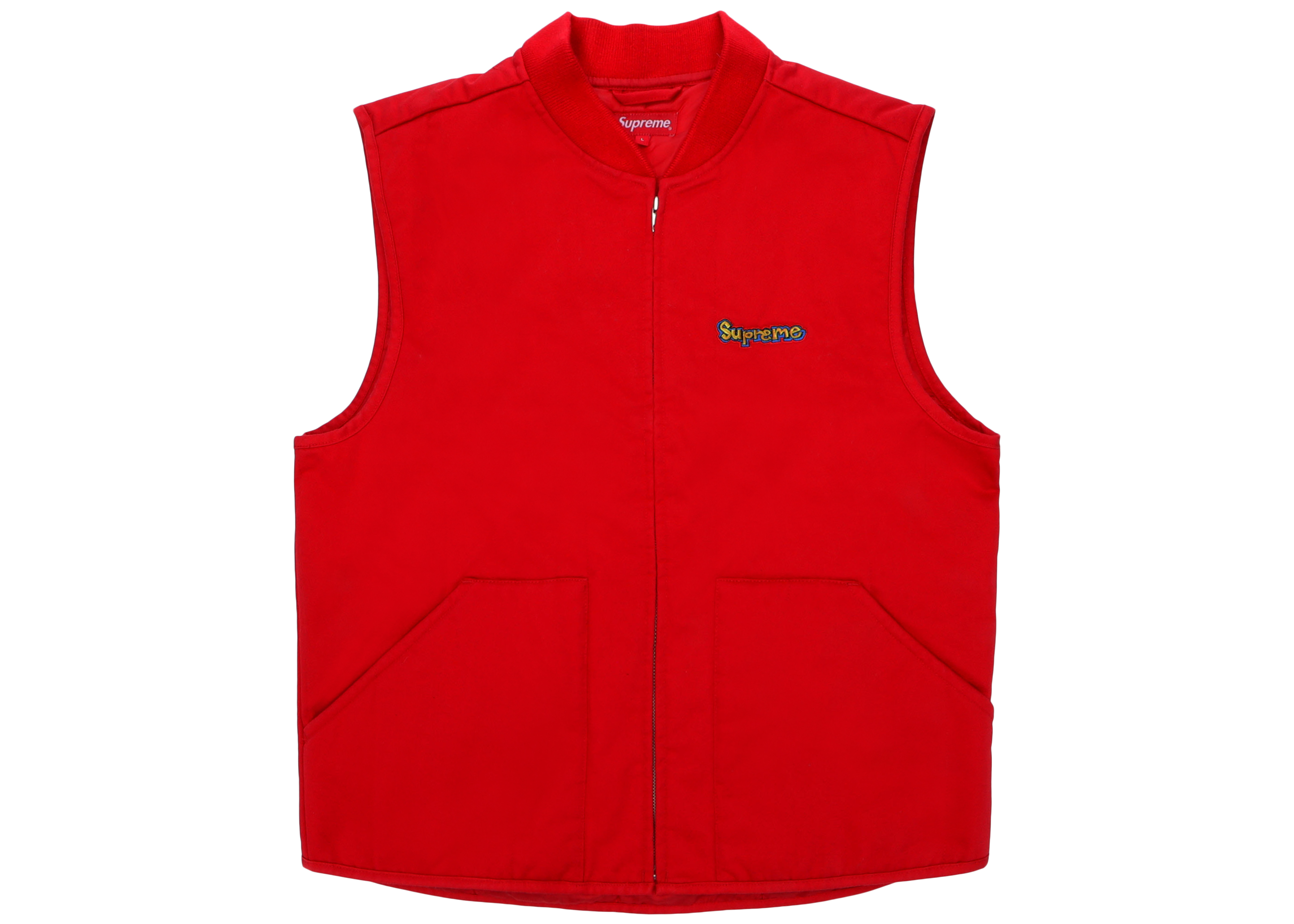 Supreme Gonz Shop Vest Red
