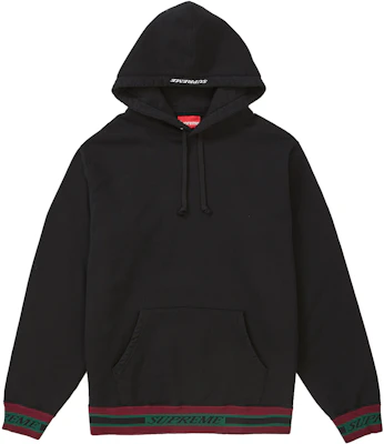 Supreme top striped hooded