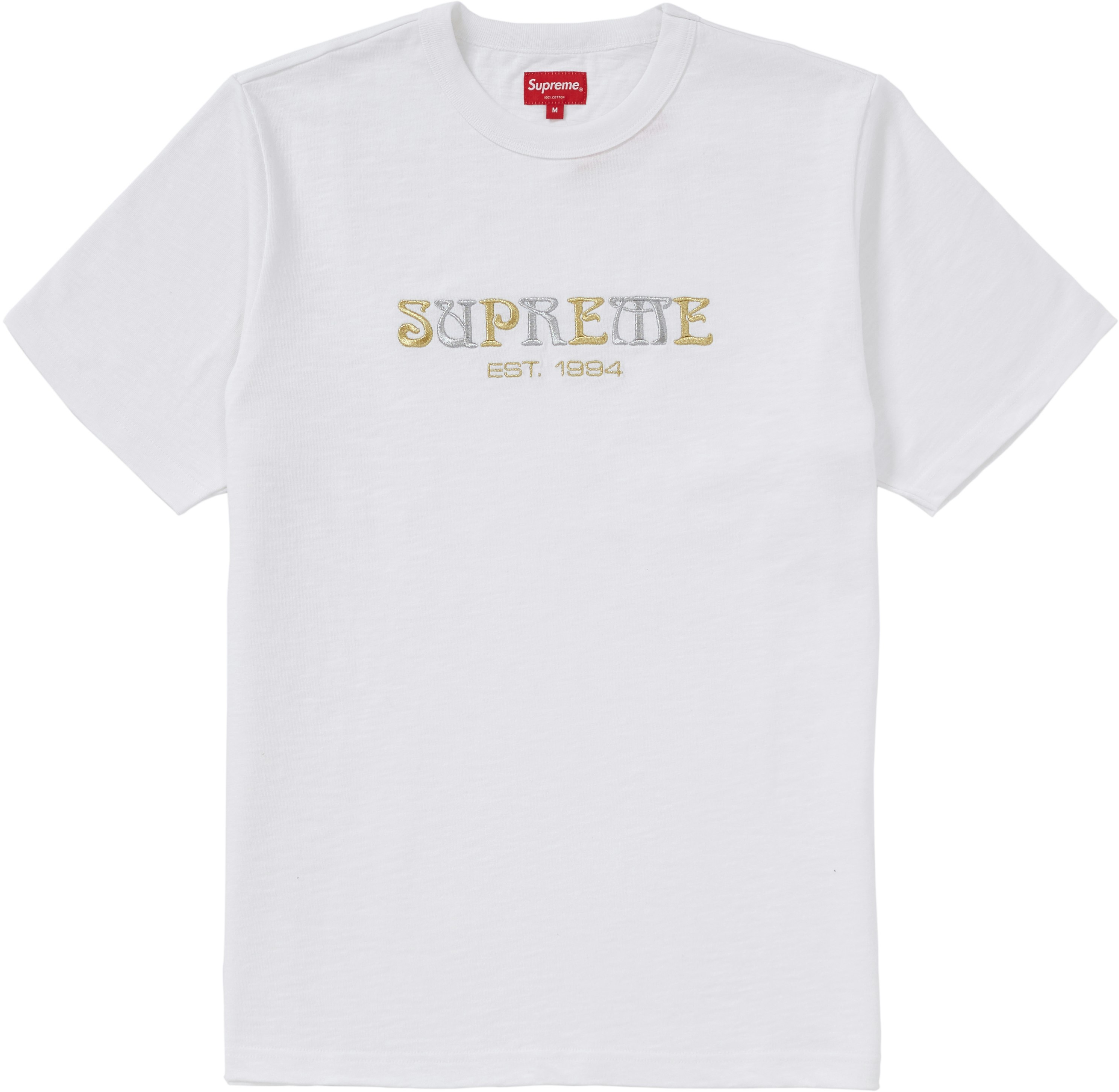 Supreme Nouveau Logo Tee White Novelship