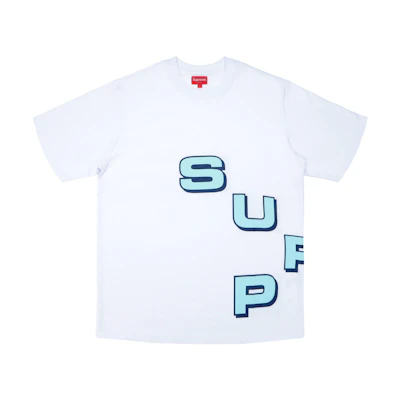 Supreme Stagger Tee White