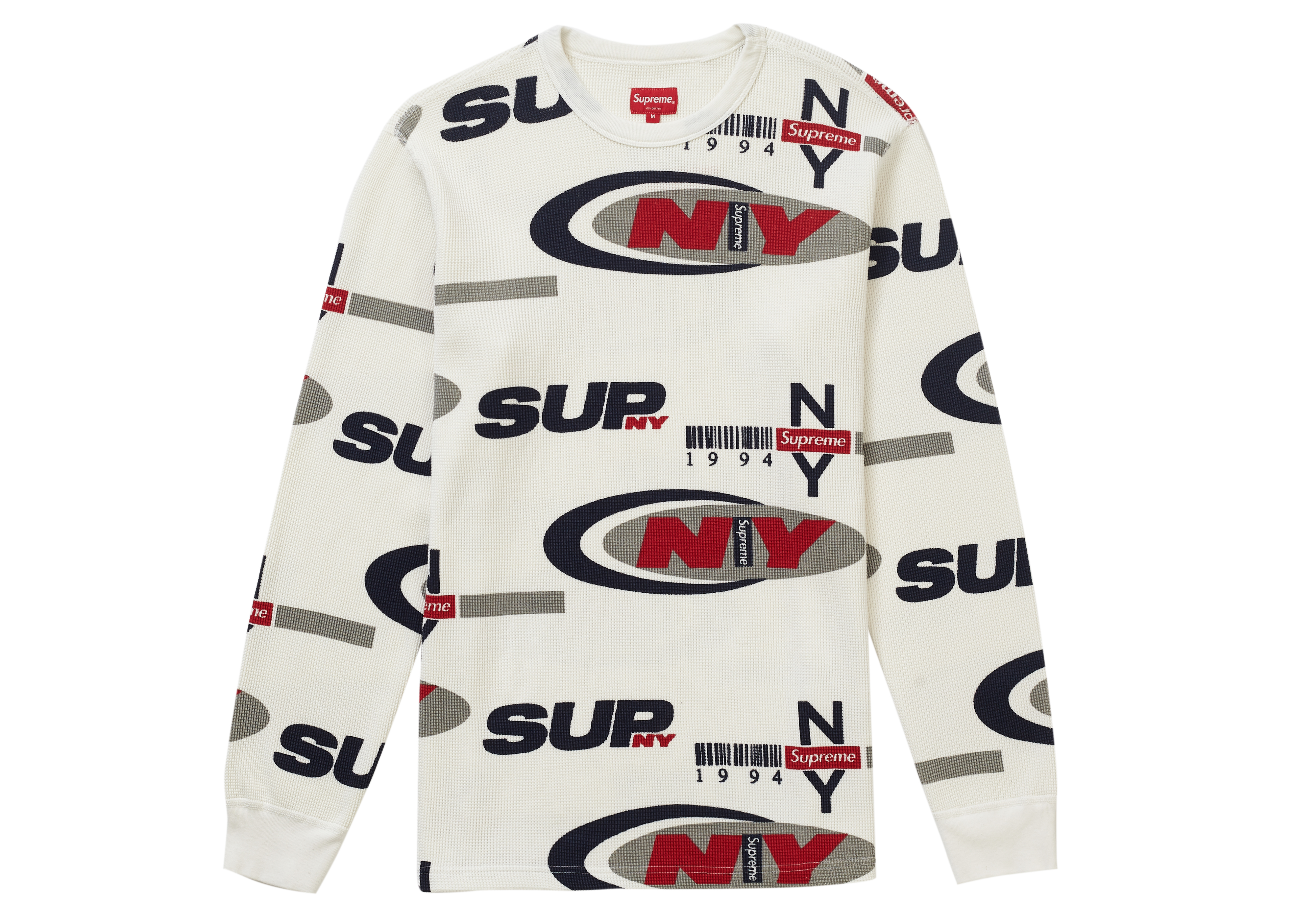 Supreme NY Waffle Thermal White