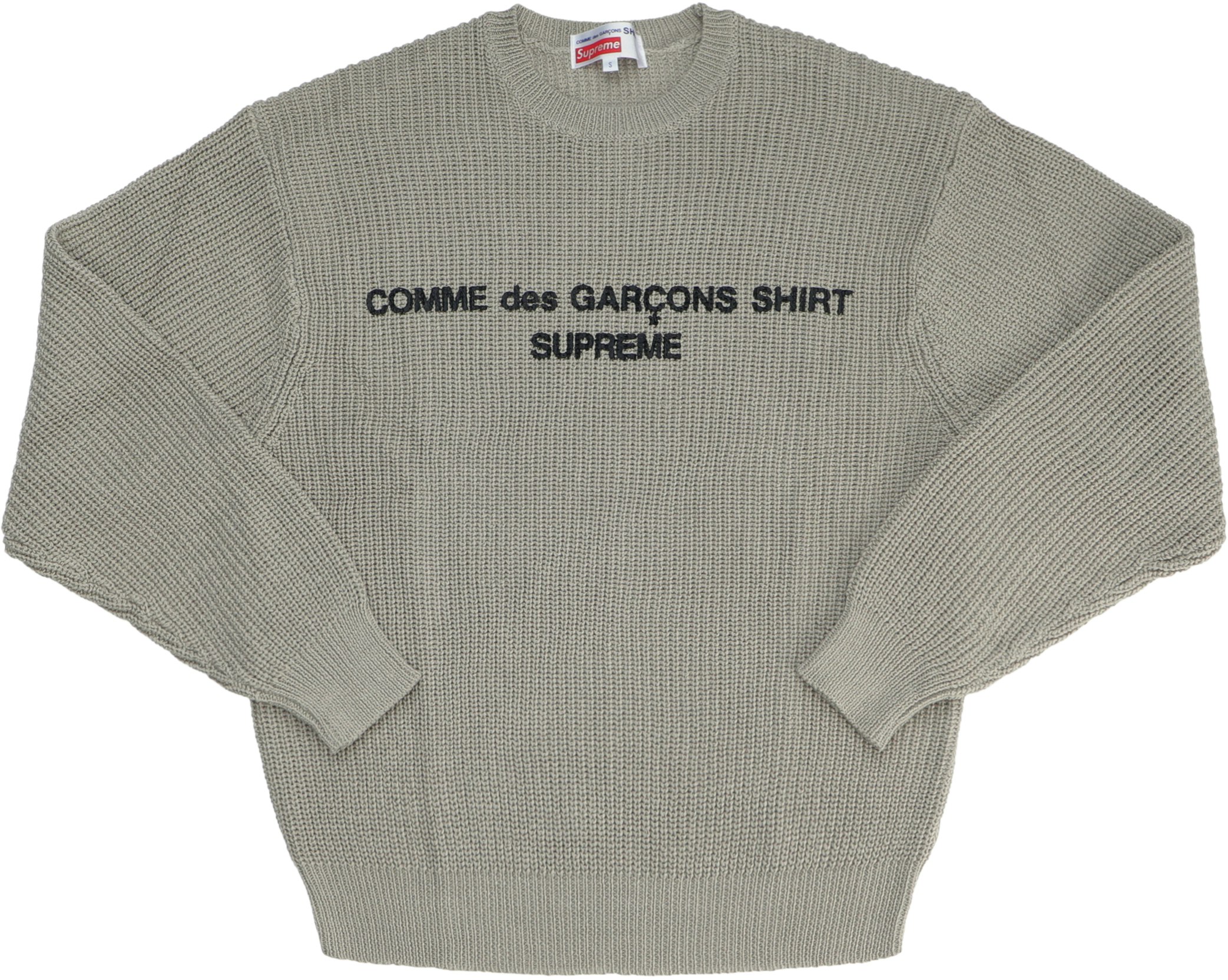 Supreme CDG Comme des Garcons SHIRT Sweater Tan - Novelship