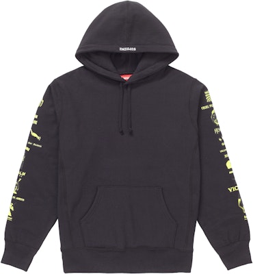 Supreme menace 2025 hooded sweatshirt