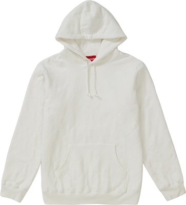 Quilted hooded sweatshirt supreme shop