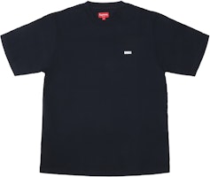 Supreme Reflective Small Box Tee Navy