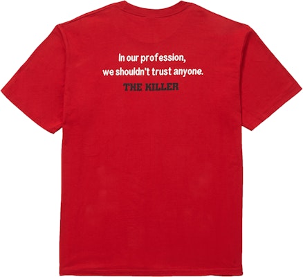 Supreme The Killer Trust Tee Red